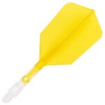 Cuesoul Rost T19 Integrated Dart Flights - Slim Yellow (L) 33mm