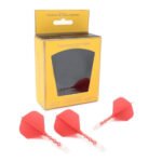 Cuesoul Rost T19 Integrated Dart Flights - Standard Red (S) 23mm - Image 2