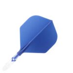 Cuesoul Rost T19 Integrated Dart Flights - Standard Blue (S) 23mm