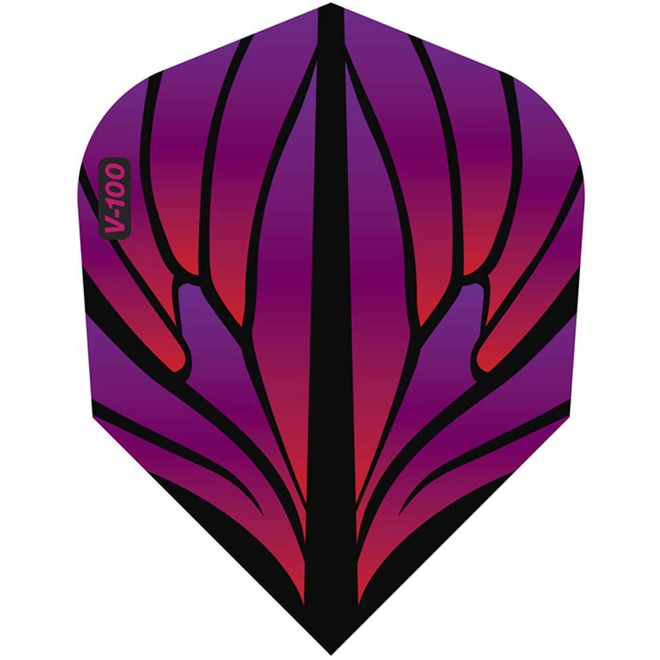 30-3525.jpg GLD Viper V-100 Dart Flights - Standard Pink & Purple - Image 1