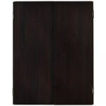 GLD Viper Metropolitan Steel Tip Dartboard Cabinet - Espresso
