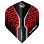 Winmau Prism Delta Dart Flights - Standard Kairos Red
