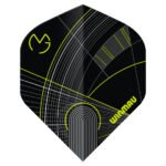 Winmau MvG Prism Delta Dart Flights - Standard Black