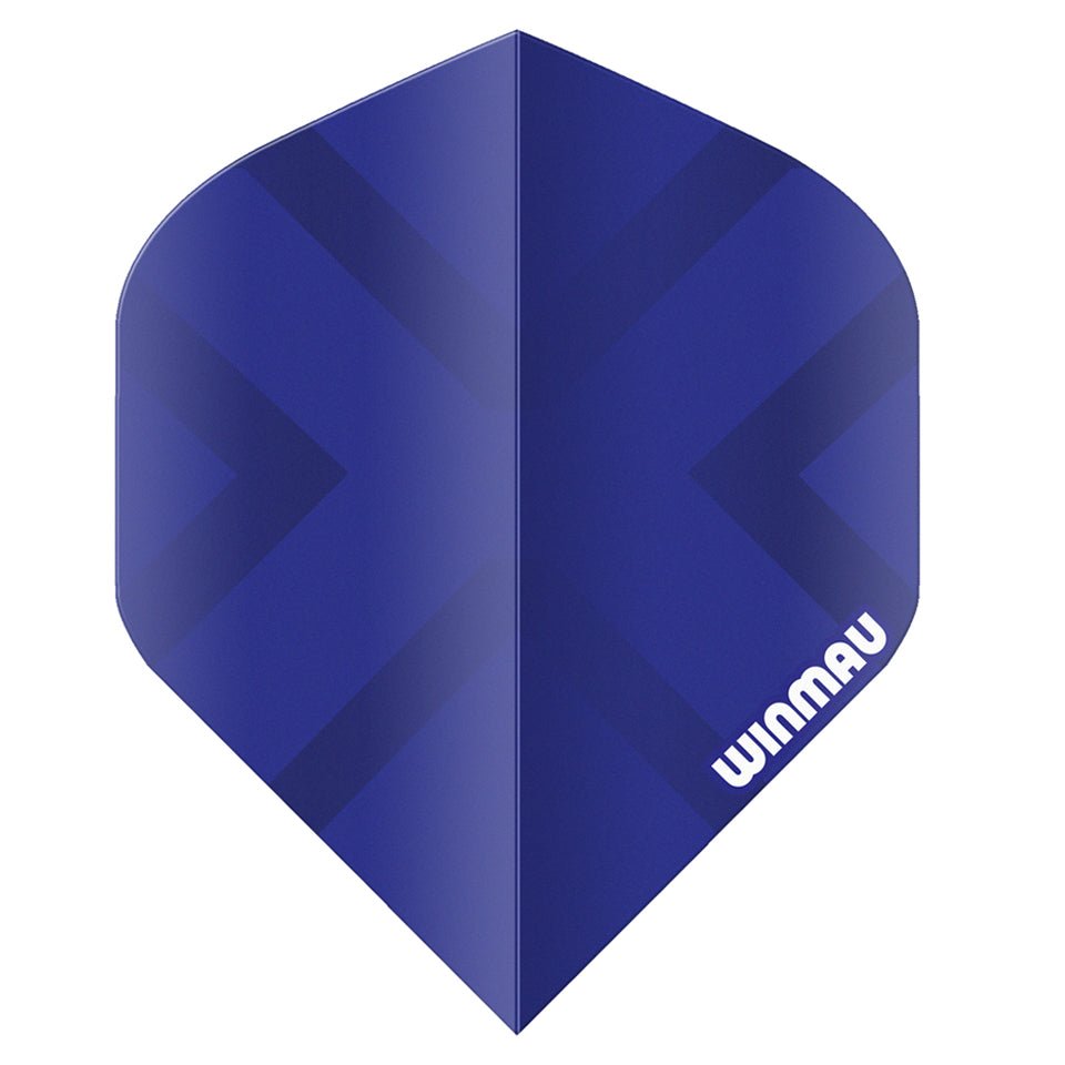 55-6915-825_01.jpg Winmau Prism X Premium Dart Flights - Standard Blue - Image 1