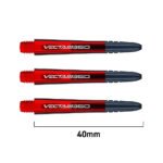 Winmau Vecta Blade360 Dart Shafts - Medium Red - Image 2