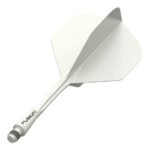 Winmau Fusion Integrated Flight & Shaft System -  No2 Medium White - Image 2