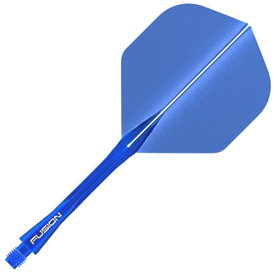 55-8792.jpg Winmau Fusion Integrated Flight & Shaft System - No2 Medium Blue - Image 1