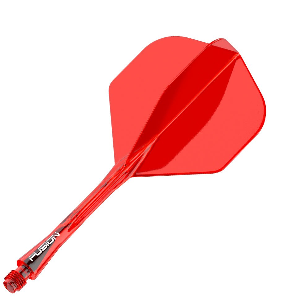 55-8797.jpg Winmau Fusion Integrated Flight & Shaft System - No2 Intermediate Red - Image 1
