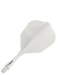 Winmau Fusion Integrated Flight & Shaft System - No6 Short White
