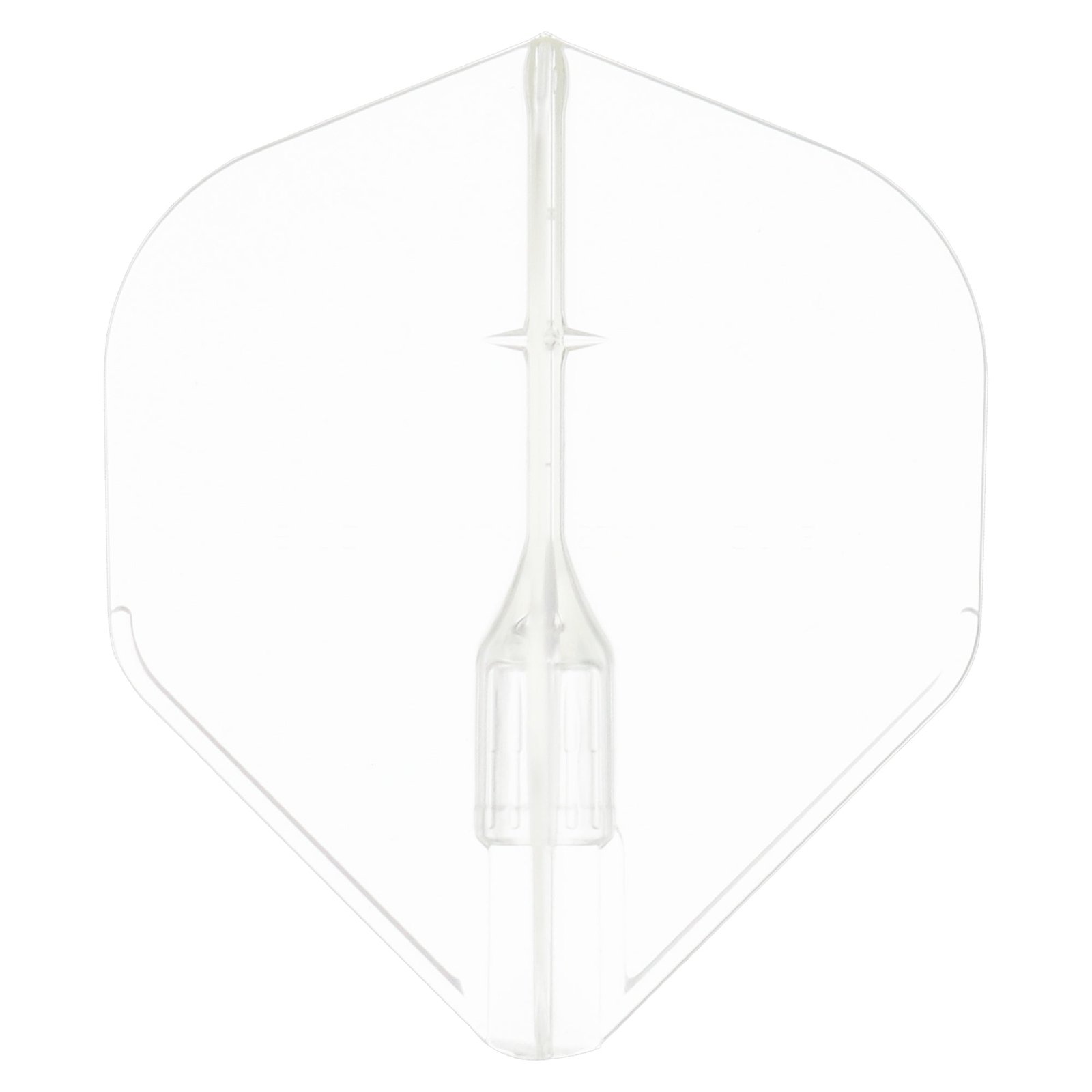 57-2443.jpg L-Style EZ Fantom Dart Flights - L1 / Standard Clear - Image 1