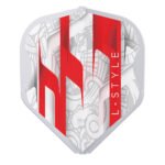 L-Style EZ Origin Mamo Series Dart Flights - L1 / Standard White