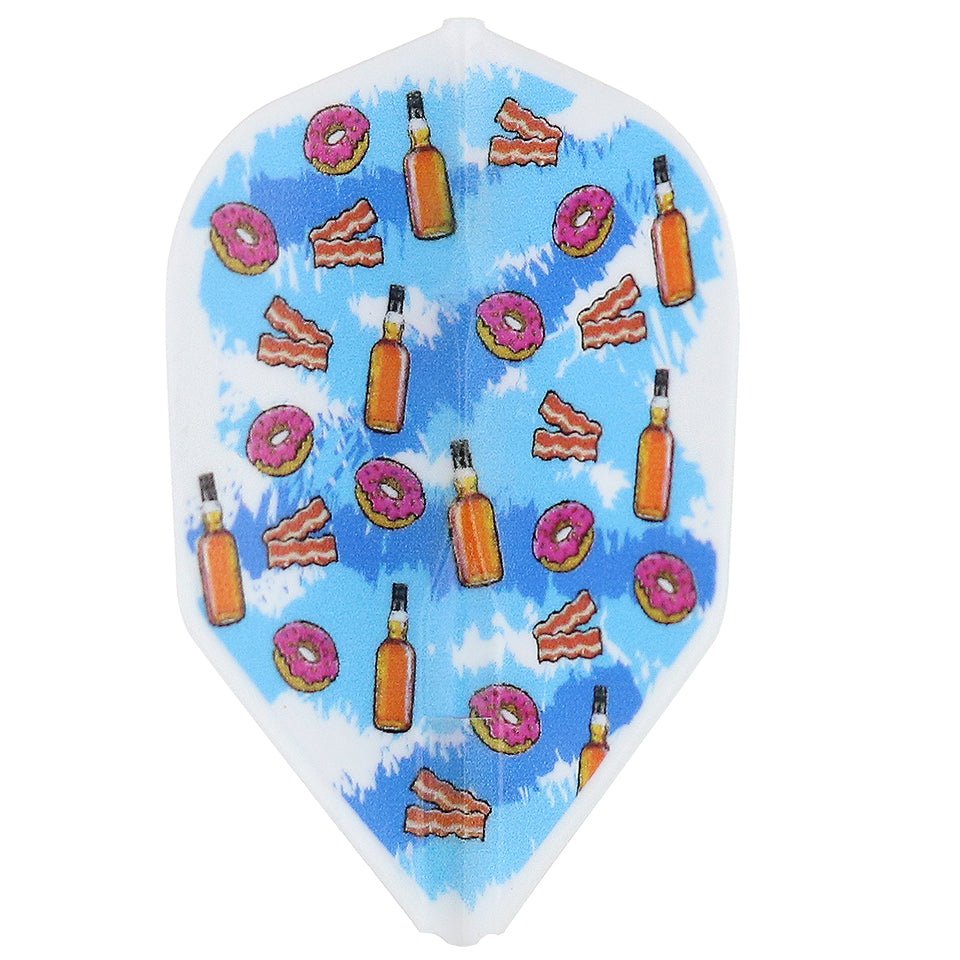 57-7202.jpg L-Style EZ Bourbon Bacon & Donuts Dart Flights - L3 / Shape - Image 1