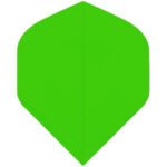 Retriever Poly Dart Flights - Standard Lime Green
