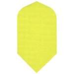 Nylon 150 Micron Dart Flights - Slim Neon Yellow