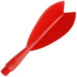 Dart Pros 1/4" thread Bar Dart Flights - Vortex Red
