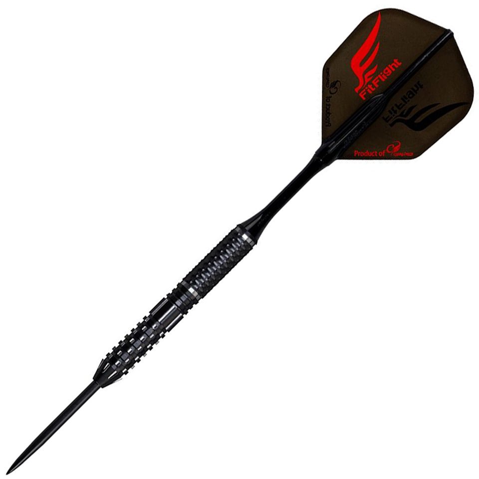 66-84197-22_01.jpg Cosmo Discovery Label Cary Alexander Thaxton Steel Tip Darts - 22gm - Image 1