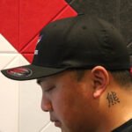 USA Darts Flexfit 6277 Wooly Combed Hat - Black L/XL - Image 2