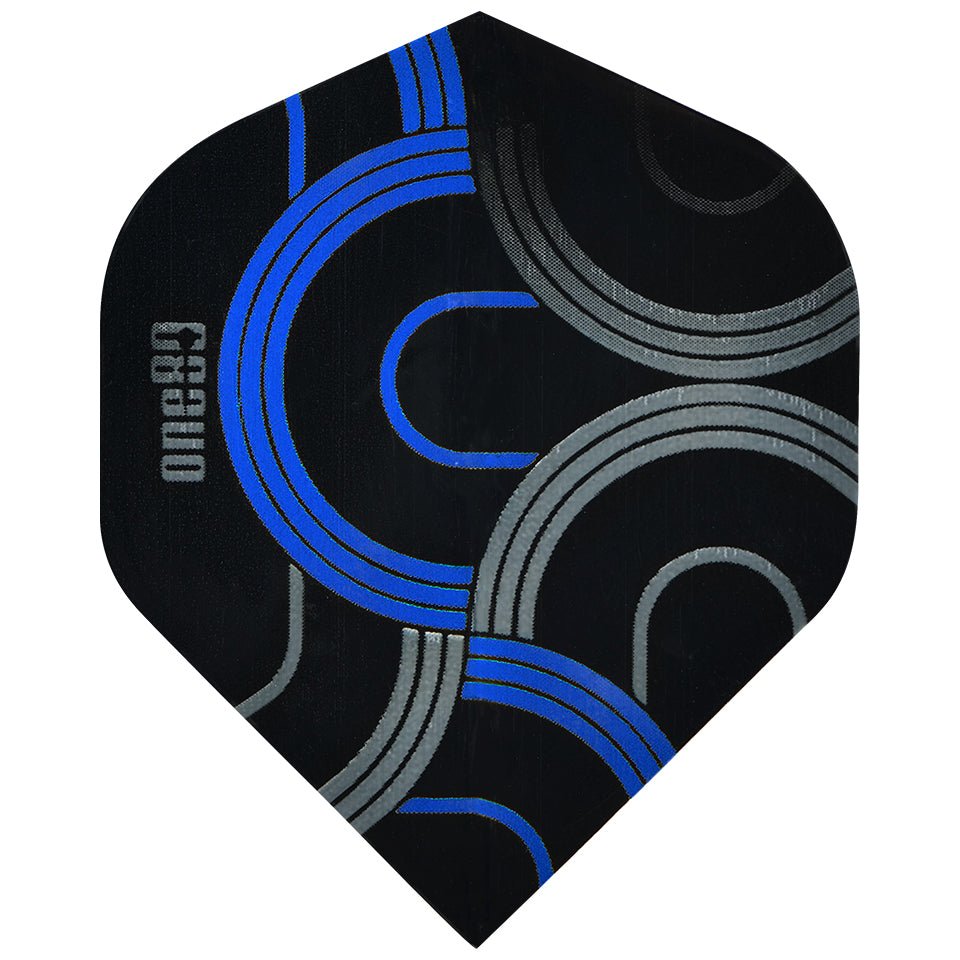 76-8867.jpg One80 Circult Dart Flights - Standard Dark Blue - Image 1
