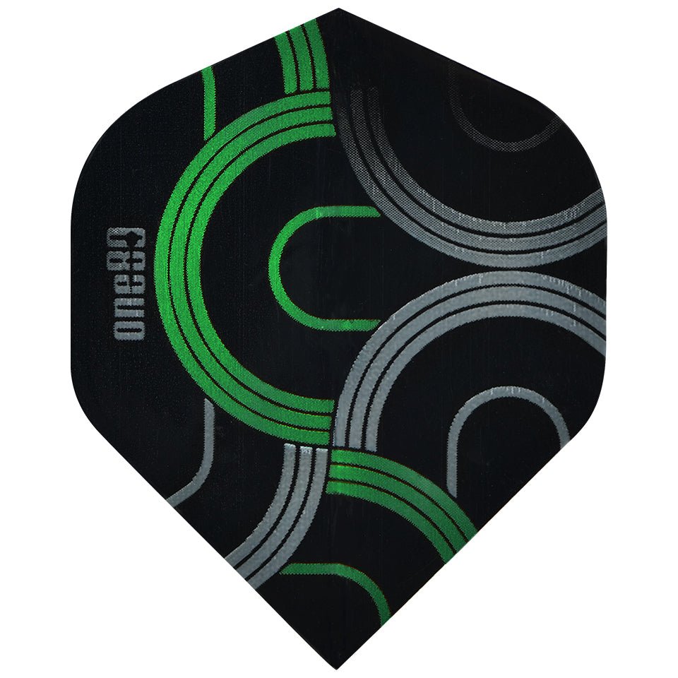 76-8869.jpg One80 Circult Dart Flights - Standard Green - Image 1