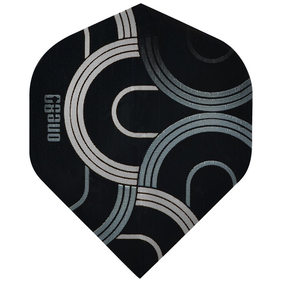 76-8870.jpg One80 Circult Dart Flights - Standard Silver - Image 1