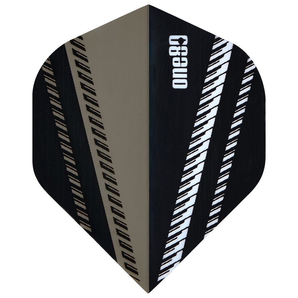 76-8876.jpg One80 V-Flow Dart Flights - Standard Gray - Image 1