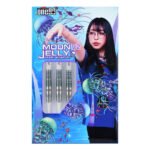 One80 Mari Komori Moon Jelly ll Soft Tip Darts - 20gm Emerald - Image 3