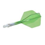 Unicorn Forge Integrated Flight and Shaft System - Plus Long Clear & Green - Image 2