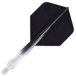 Unicorn Forge Integrated Flight and Shaft System -  Plus Long Clear & Black
