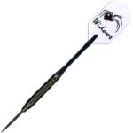 Laserdarts Black Widow Smooth Moveable Steel Tip Darts - 22gm