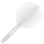 Red Dragon Nitro Flite Integrated Flight & Shaft System - No2 Medium White