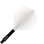 Red Dragon Nitro Flite Integrated Flight & Shaft System - No2 Intermediate Black & White