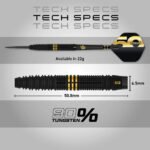 Red Dragon Jonny Clayton 50 Year Limited Edition Steel Tip Darts - 22gm - Image 5