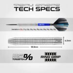 Red Dragon Razor Edge Original Steel Tip Darts - 25gm - Image 4