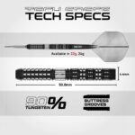 Red Dragon Recon Parallel Switch Point Steel Tip Darts - 24gm - Image 4