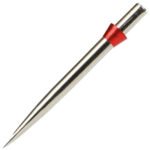 Red Dragon Specialist Points - Silver With Red Tridents 32mm