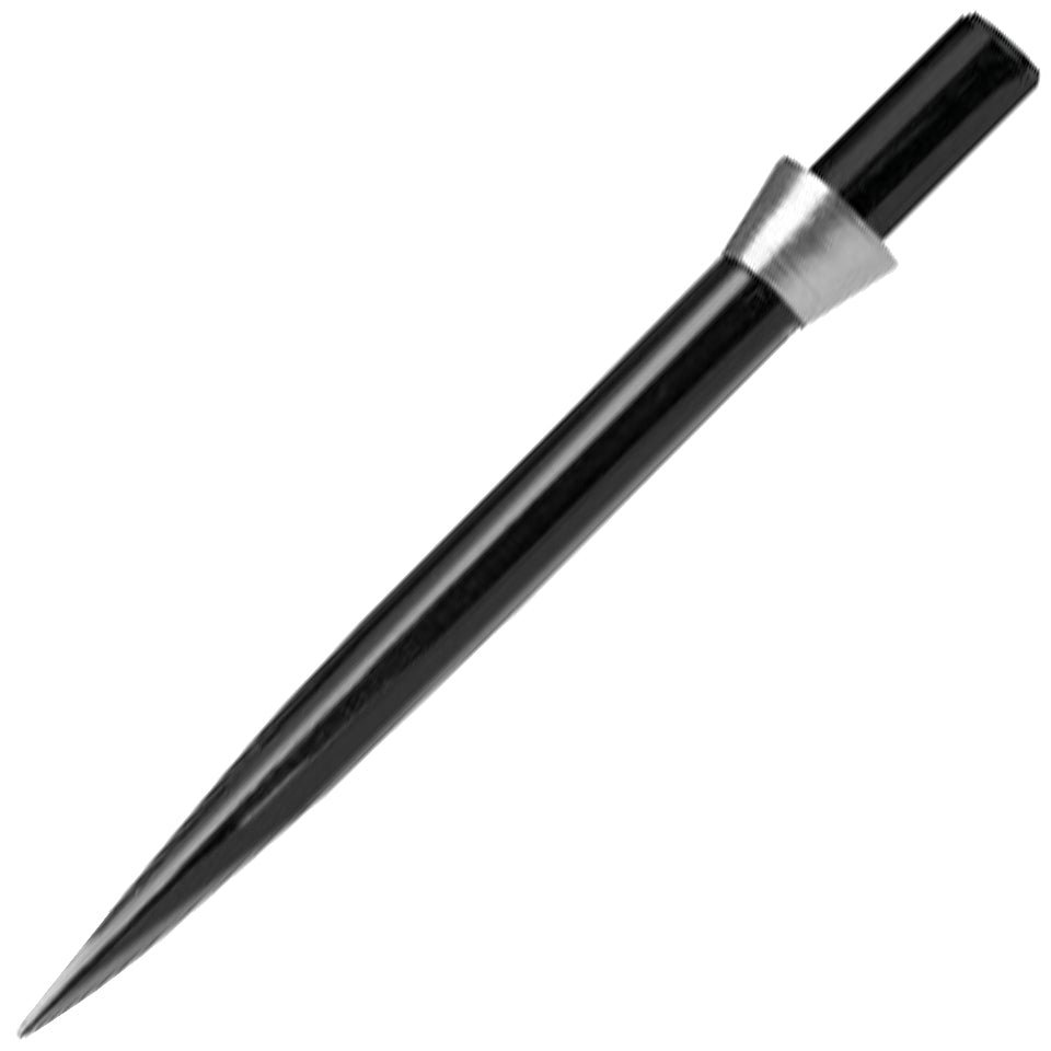79-x0394_7cc120ba-43f3-4659-8361-cf8f15231337.jpg Red Dragon Specialist Points - Black With Silver Tridents 32mm - Image 1