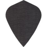Nylon Dart Flights - 150 Micron Kite Black