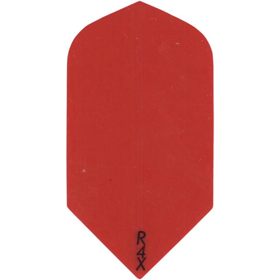 90-1640.jpg R4x Dart Flights - 100 Micron Slim Red - Image 1
