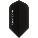 Amazon Dart Flights - Slim Black