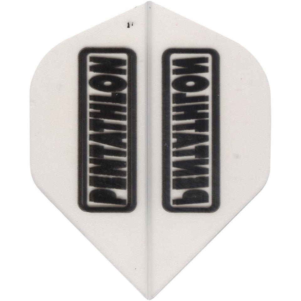 90-2012_cea2e179-fadc-41c0-b487-f85550dfff59.jpg Pentathlon 100 Micron Dart Flights - Standard Clear - Image 1