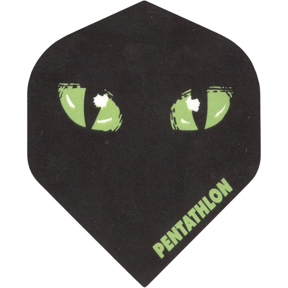 90-2030_19583eca-0e95-4dda-bb90-3f2313f875cd.jpg Pentathlon 100 Micron Dart Flights - Standard Cat Eyes - Image 1