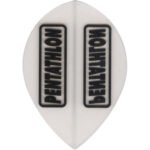 Pentathlon 100 Micron Dart Flights - Pear Clear
