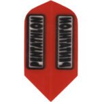 Pentathlon 100 Micron Dart Flights - Slim Red