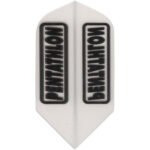 Pentathlon 100 Micron Dart Flights - Slim Clear