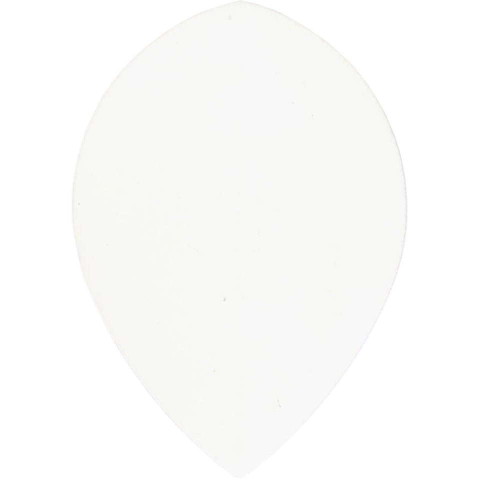 90-2622_59b83c49-3ac0-44ad-afad-7f37e6be7410.jpg Poly Dart Flights - 75 Micron Pear White - Image 1