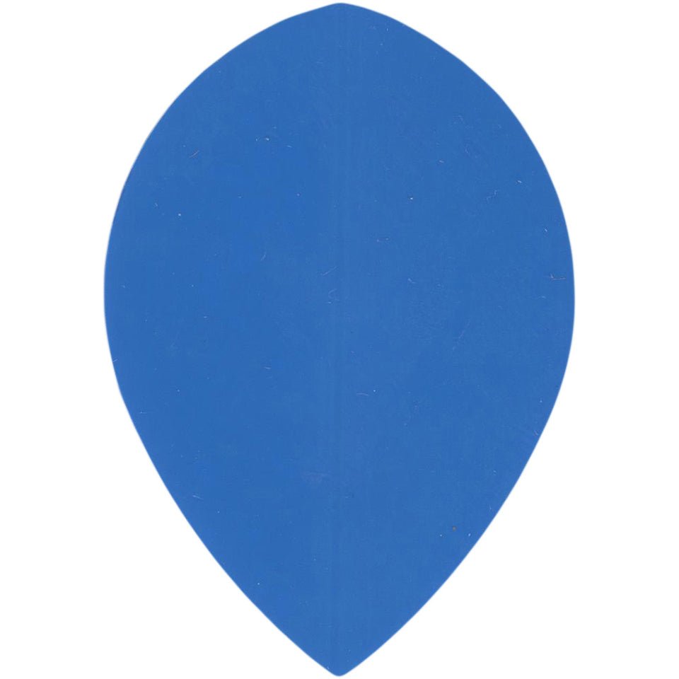 90-2623.jpg Poly Dart Flights - 75 Micron Pear Blue - Image 1