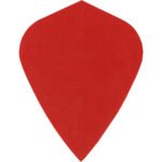 Solid Color Dart Flights - 75 Micron Kite Red