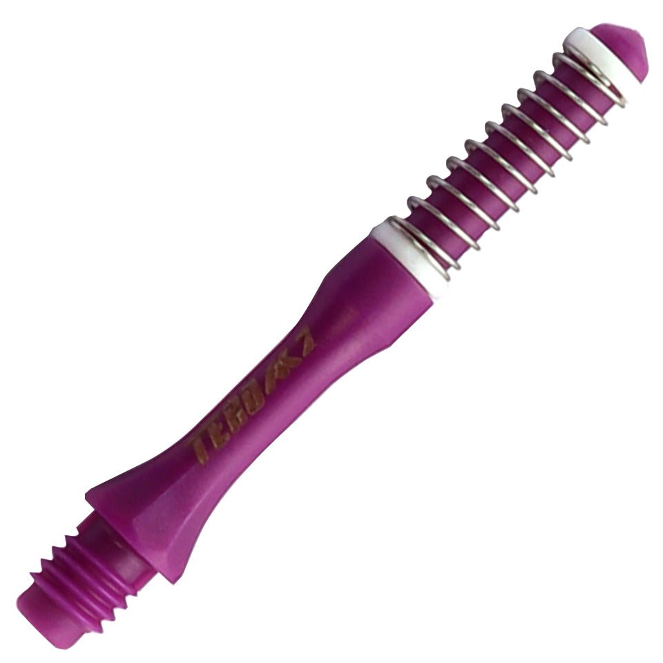 CuesoulTeroAK7SlimDartShaftsPurple_01-3.jpg Cuesoul Tero AK7 Slim Dart Shafts - D 37mm Purple - Image 1