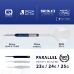 Harrows Geo Parallel Steel Tip Darts - 25gm - Image 4