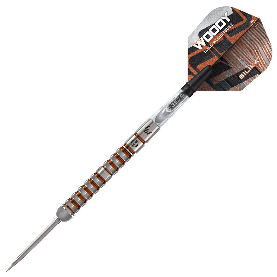 HarrowsLukeWoodhouseSeries3QuickPoint_01.jpg Harrows Luke Woodhouse Series 3 Quick Point Steel Tip Darts - 21gm - Image 1